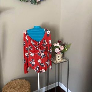 Anthropologie long sleeve shirt blouse XS